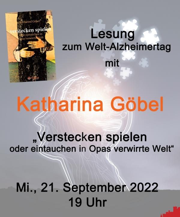 Nächster Lesungstermin: Am 21. September -Welt-Alzheimertag – in der Stadtbibliothek Koblenz